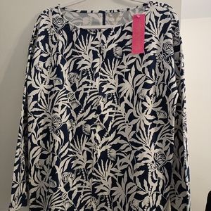 LILLY PULITZER KARESSA UPF TOP SZ M